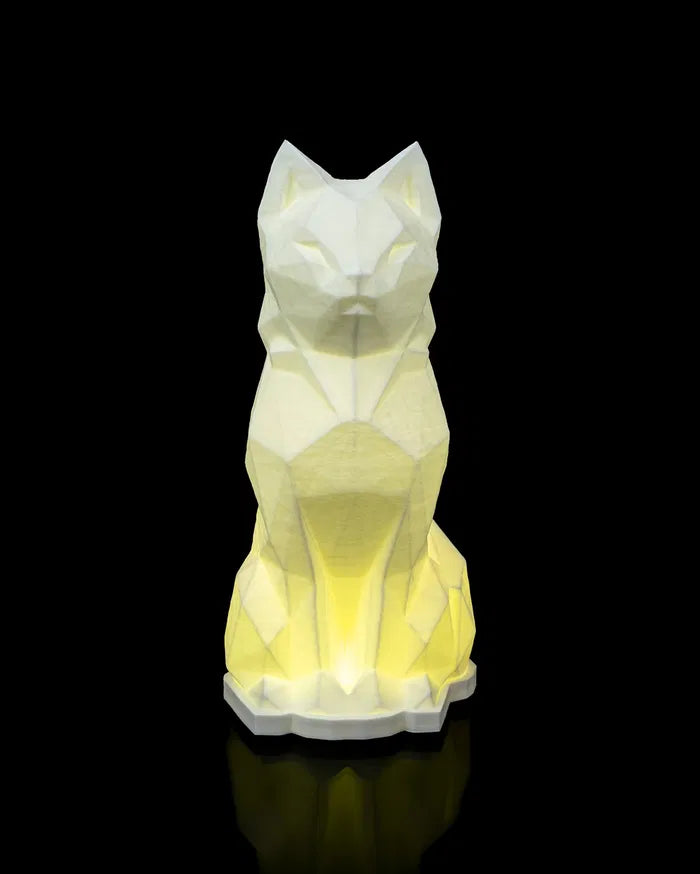 Low Poly Cat Table Lamp