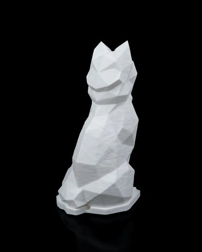 Low Poly Cat Table Lamp