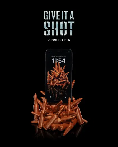 Give it a Shot Phone Holder