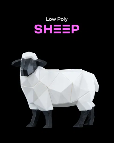 Low Poly Sheep