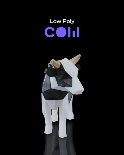 Low Poly Cow