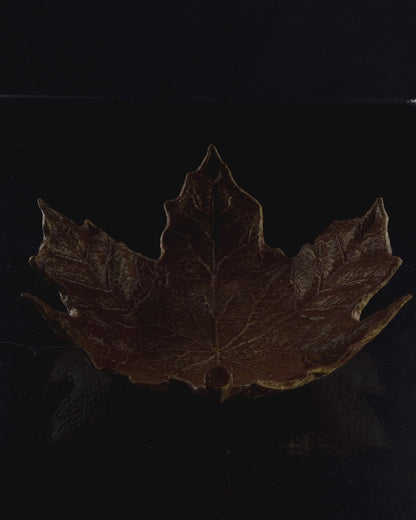 Maple Leaf Trinket Dish