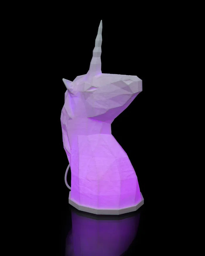 Low Poly Unicorn Table Lamp